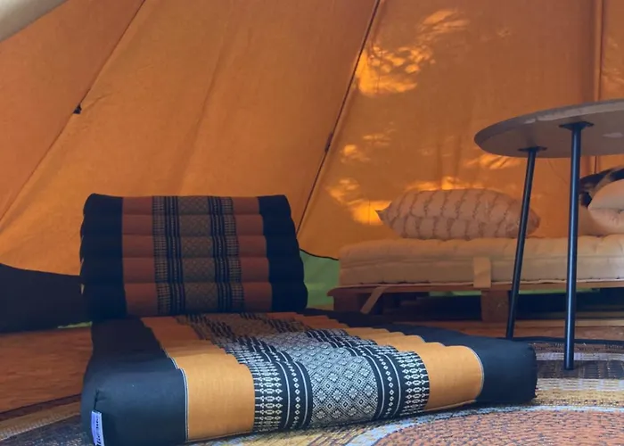 Lüks kamp alanı Kleine Tipi Texel